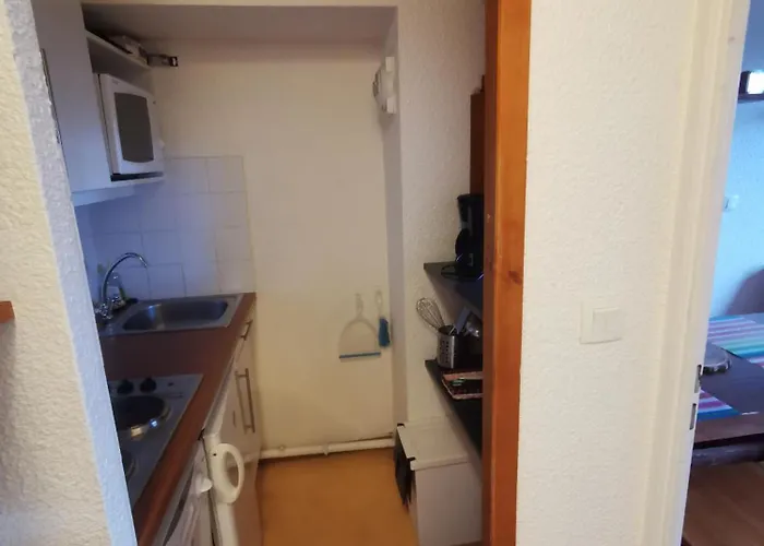 Myhome - Hameau Borsat 4 502 - Grand Studio 4 Pax Skis Aux Pieds Val Claret